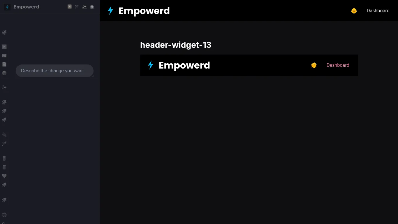 Empowerd CMS feature - AI support to Extend Business Functionality